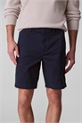 Классические хлопковые шорты чино темно-синего цвета артикул 150200016