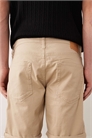 Умные узкие шорты с 5 карманами, бежевые артикул 141860690