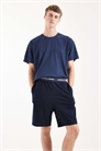 Шорты-пижама с логотипом на поясе артикул 154861387