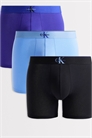 Боксеры из хлопка с монограммой, набор из 3 штук артикул 154150890