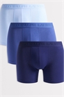 Набор из 3-х пар боксеров из эластичного хлопка в однотонном исполнении артикул 154158080
