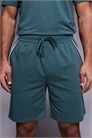 Уникальные шорты для отдыха BOSS Bodywear темно-зеленого цвета артикул 154242881