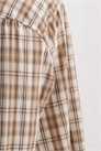 Рубашка в крупную клетку артикул 150830537