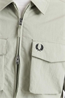 Рубашка с карманами из ткани рипстоп и логотипом артикул 154716284
