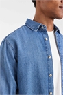 Джинсовая рубашка артикул 153910411