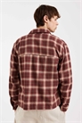 Рубашка в клетку с длинными рукавами артикул 154774135