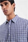 Рубашка в крупную клетку артикул 150830408