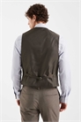 Жилет, имитирующий тонкий шерстяной костюм артикул 150078004