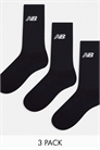 Набор из 3 пар носков с логотипом артикул 127115115