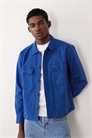 Джинсовая рубашка-оверсайз для работы артикул 155516440