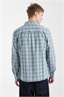Рубашка в клетку прямого кроя артикул 150934235