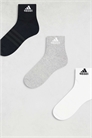 Набор из 3 пар коротких носочков adidas Training артикул 121110183