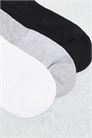 Набор из 3 пар коротких носочков с логотипом Simple Dome артикул 133784728
