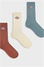 Набор из 3 пар носков Valley Grove зеленого, бежевого и коричневого цветов артикул 154134135