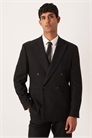 Классический двубортный пиджак из шерсти артикул 148301637