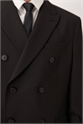 Двубортный пиджак классического кроя артикул 153575321