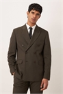 Двубортный пиджак классического кроя артикул 150198816
