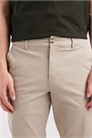Брюки-чиносы приталенного кроя артикул 155242944