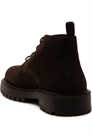 Кожаные ботинки-челси с шнурками из замши Axel, коричневого цвета артикул 153336650