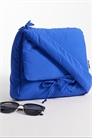 Мягкая нейлоновая сумка Nina через плечо с клапаном и рюшами на ручке артикул 153817691