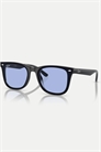 Квадратные солнцезащитные очки rb4420 с синими линзами артикул 136081297