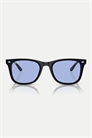 Квадратные солнцезащитные очки rb4420 с синими линзами артикул 136081297