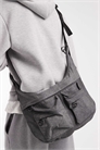 Сумка через плечо из канваса с функциональными элементами артикул 151745021
