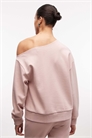 Свитшот Weekend Collective с открытыми плечами из интерлока в темно-розовом цвете артикул 151265484
