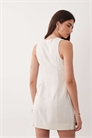Мини-платье-футляр с квадратным вырезом артикул 153489196
