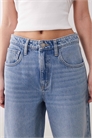 Джинсы-бочки из 100% хлопка артикул 155128911