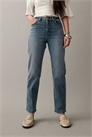 Джинсы с зауженным кроем и комфортной посадкой артикул 153050433