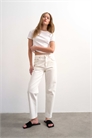 Джинсы Orson с прямым кроем и средней посадкой, цвет «кость» артикул 154743935
