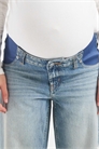 ASOS DESIGN: Удобные джинсы для беременных с прямым кроем из эластичного материала артикул 152863425