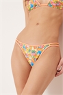 Бикини-трусики с двумя бретелями и вырезом на бедрах «Sunshine Snaps» артикул 154709671