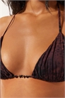 Бюстгальтер-триугольник в стиле «анималистик», темный артикул 154918471