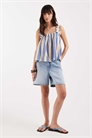 Пляжный топ-ками с полосками «Делайла» артикул 154034469