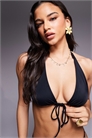 Топ бикини Maya Laguna с высоким вырезом и завязками спереди артикул 153086929