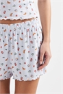 Шорты-пижама с точечным принтом в стиле бранч артикул 152317768