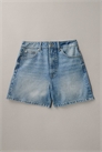 Джинсовые шорты в стиле «дэд-шорт» артикул 153818926