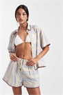 Шорты Sasha для пляжа с декоративной строчкой co-ord артикул 153080215