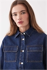 Рубашка из денима артикул 151637808