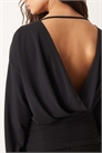 Блузка с драпировкой на спине артикул 152667263