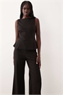 Комбинезон без рукавов с приталенным кроем артикул 154236305