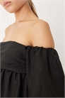Комбинезон Bardot с объемными рукавами и баской артикул 148490289