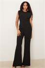 Комбинезон без рукавов с расклешенными штанинами артикул 151781681