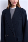 Блейзер из твила с шерстью артикул 147865720