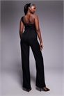 Комбинезон с одним плечом и широкими брючинами артикул 153541212