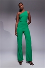 Комбинезон с одним плечом и широкими брючинами артикул 151427621