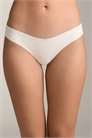 Классические бикини-трусики из смесовой ткани с 5% содержанием полиамида, с U-образным вырезом артикул 156220668