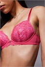 Сексуальный бюстгальтер с пуш-апом из кружева на День святого Валентина артикул 150476611